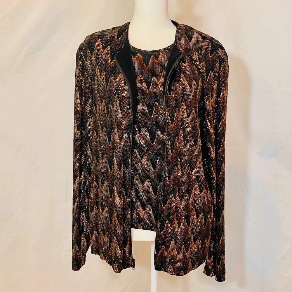 Vintage Softwear by Mark Singer Jacket and tank top - M/S. Made In the USA!